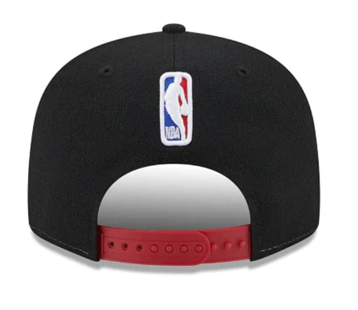 Miami Heat New Era White Back Half Side Patch 9FIFTY Snapback Hat