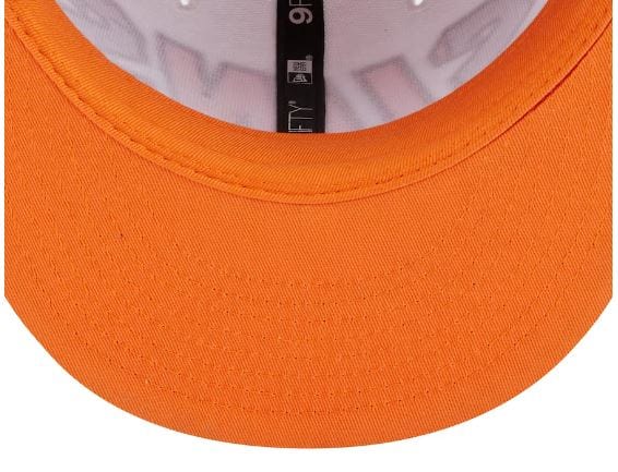 Phoenix Suns New Era White Back Half Side Patch 9FIFTY Snapback Hat