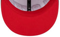 New Era Fitted Hat OSFM / White Portland Trailblazers New Era White Back Half Side Patch 9FIFTY Snapback Hat