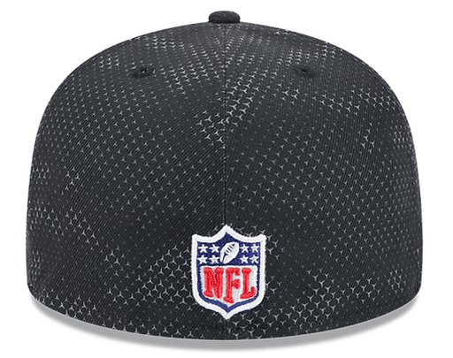 New Era Fitted Hat Philadelphia Eagles New Era Black 2024 Sideline 59FIFTY Fitted Hat - Men's