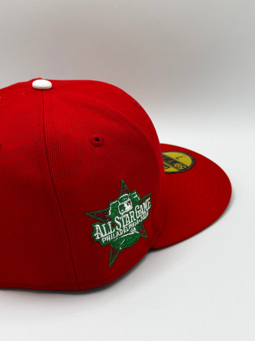 New Era Fitted Hat Philadelphia Phillies Homerun Derby Remix Custom Side Patch 59FIFTY Fitted Hat
