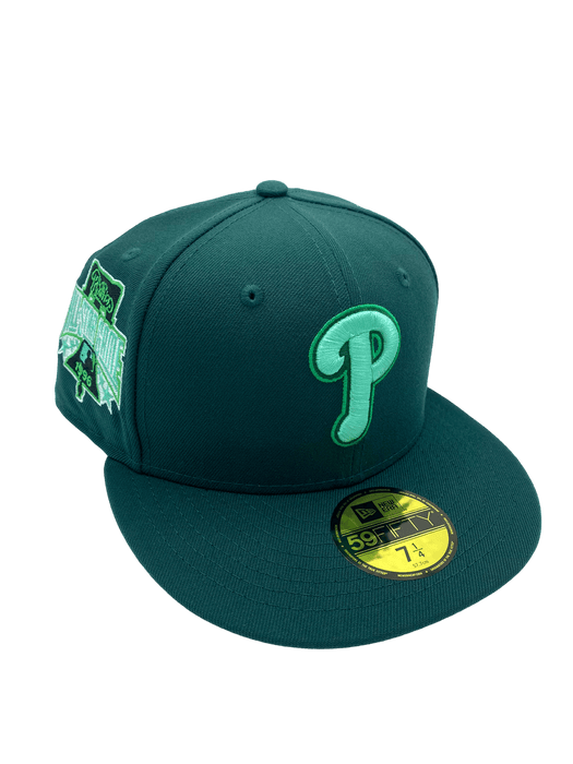 Philadelphia Phillies New Era Green Custom Side Patch 59FIFTY Fitted Hat