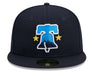 New Era Fitted Hat Philadelphia Phillies New Era Navy 2024 City Connect 59FIFTY Fitted Hat