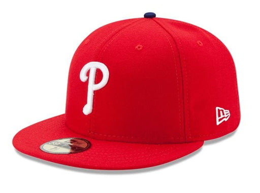 Youth Philadelphia Phillies New Era Red On Field 59FIFTY Fitted Hat
