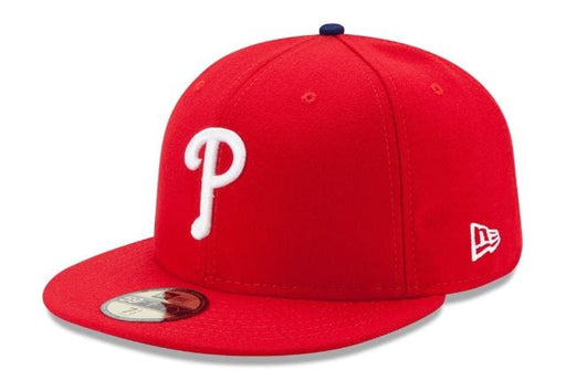 Philadelphia Phillies New Era Red On-Field Authentic Collection 59FIFTY Fitted Hat