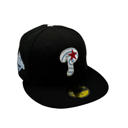New Era Fitted Hat Philadelphia Phillies Paranormal Custom New Era Side Patch 59fifty