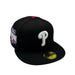 New Era Fitted Hat Philadelphia Phillies Perfect Timing Custom Side Patch 59FIFTY Fitted Hat