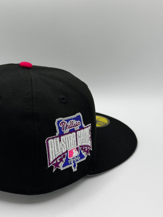 New Era Fitted Hat Philadelphia Phillies Perfect Timing Custom Side Patch 59FIFTY Fitted Hat