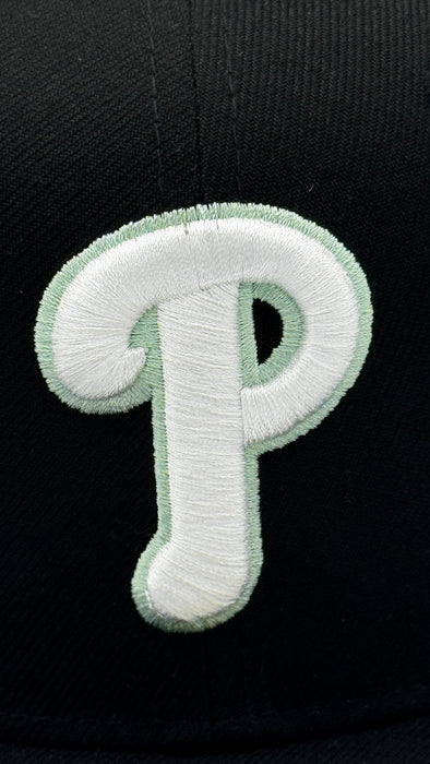 New Era Fitted Hat Philadelphia Phillies Perfect Timing Custom Side Patch 59FIFTY Fitted Hat