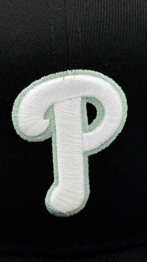 New Era Fitted Hat Philadelphia Phillies Perfect Timing Custom Side Patch 59FIFTY Fitted Hat