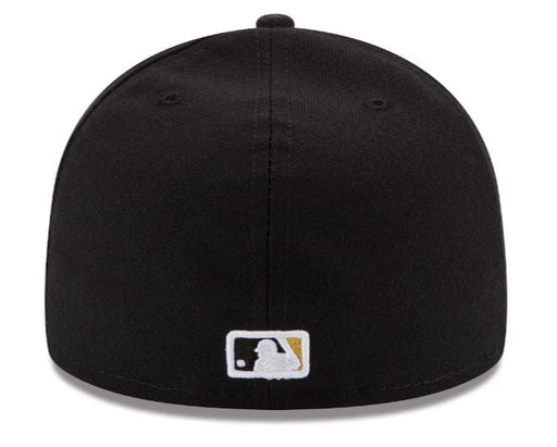 New Era Fitted Hat Pittsburgh Pirates New Era Black Home Authentic Collection On-Field 59FIFTY Fitted Hat