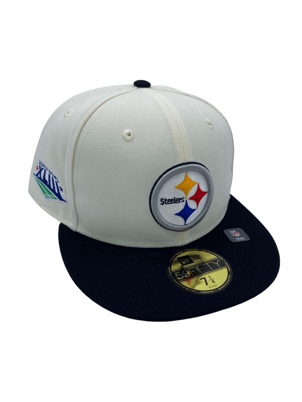 New era Graphic Patch Trucker Pittsburgh Steelers Cap White