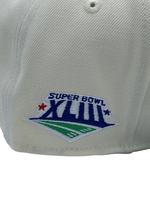 Men's New Era Cream New York Giants Retro 59FIFTY Fitted Hat