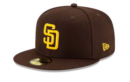 Youth San Diego Padres New Era Brown On Field 59FIFTY Fitted Hat