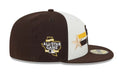 New Era Fitted Hat San Diego Padres New Era Cream/Brown 2024 MLB All Star Game Workout Side Patch 59FIFTY Fitted Hat - Men's