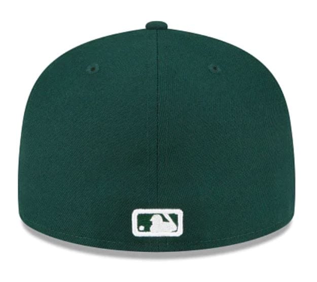 New Era Fitted Hat San Diego Padres New Era Dark Green Side Patch 59FIFTY Fitted Hat