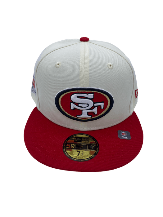 New Era Black San Francisco 49ers Team 59FIFTY Fitted Hat