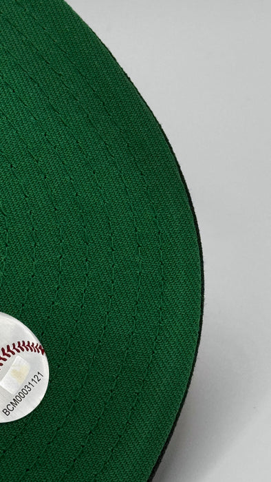 New Era Fitted Hat San Francisco Giants New Era Big Trouble Battle Of The Bay Custom 59FIFTY Fitted Hat