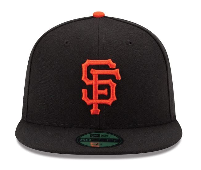 New Era Fitted Hat San Francisco Giants New Era Black On-Field Authentic Collection 59FIFTY Fitted Hat