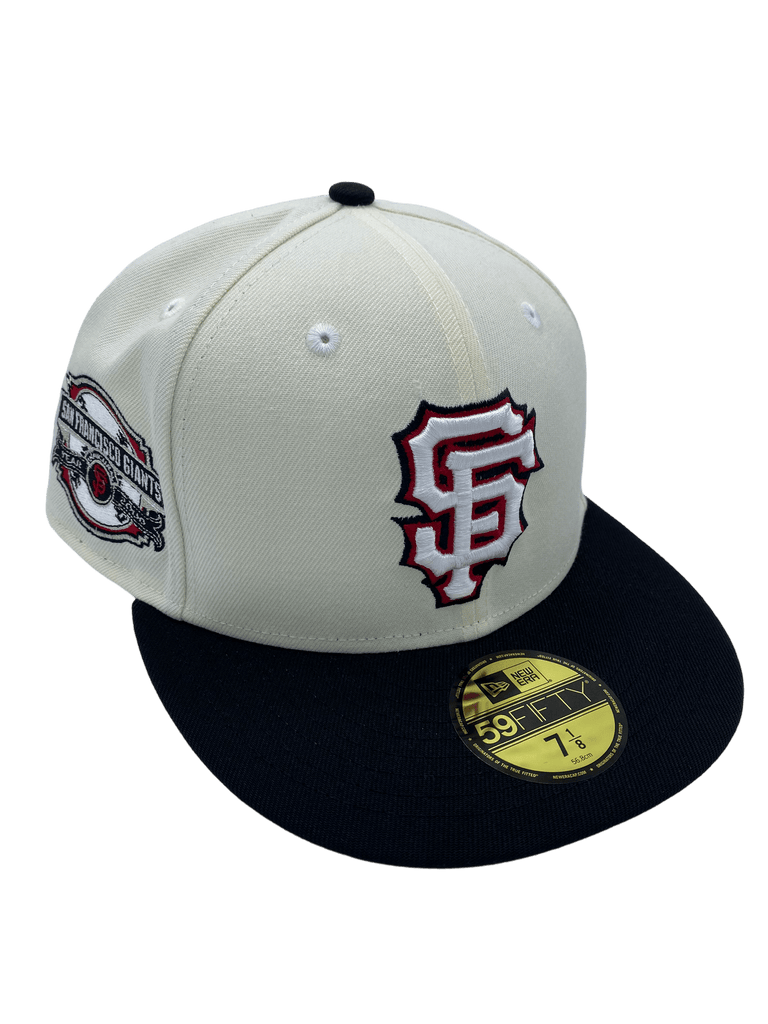 San Francisco Giants New Era Black Custom Wrestle Pack Side Patch 59FIFTY Fitted Hat, 7 / Black