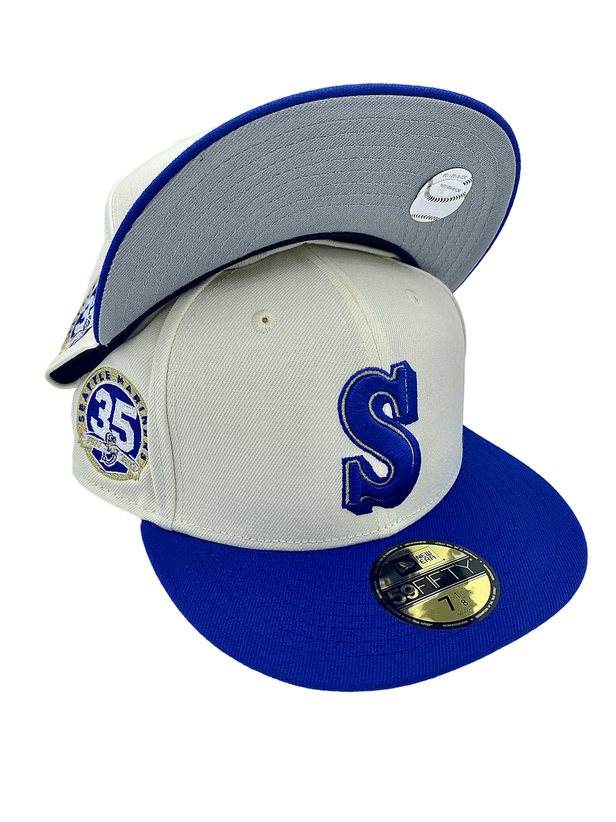 Seattle Mariners Cookie 59FIFTY Cream Fitted - New Era cap