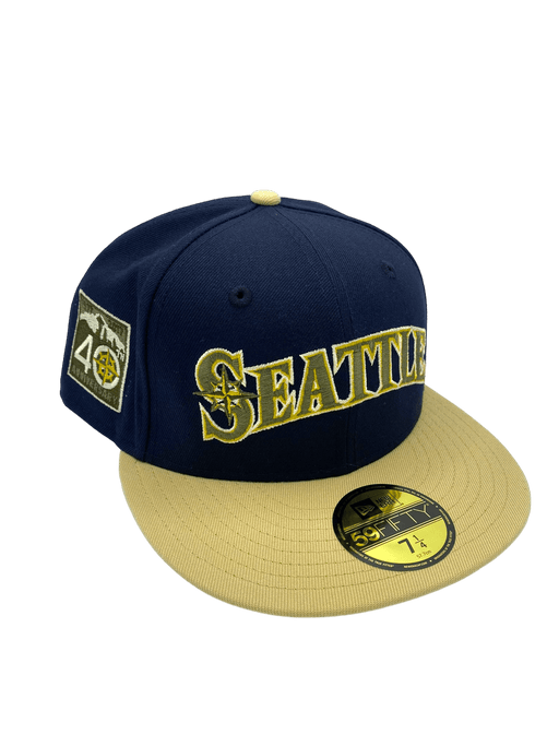 Men Manitoba Moose 2 Tone Custom Logo New Era 59fifty Fitted Hat