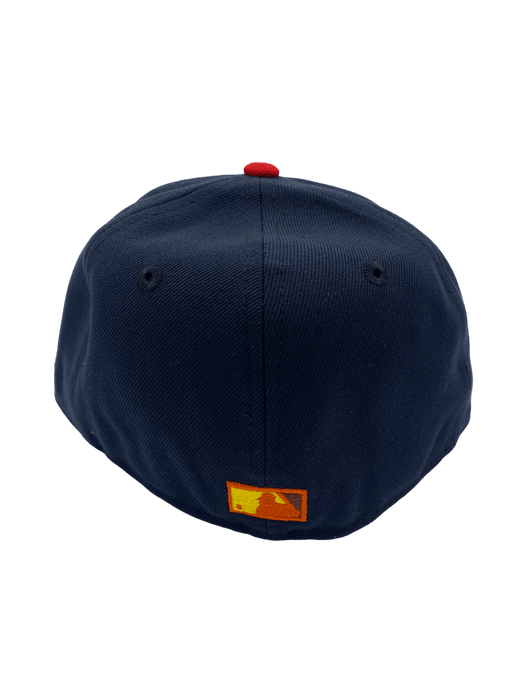 Seattle Mariners New Era Navy/Red Custom VP 1.0 Side Patch 59FIFTY Fitted Hat