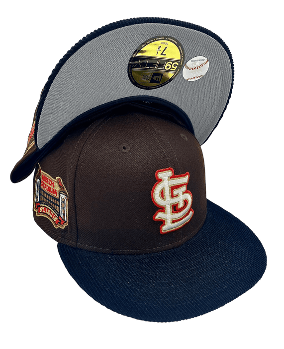 st louis cardinals fitted hat with patch