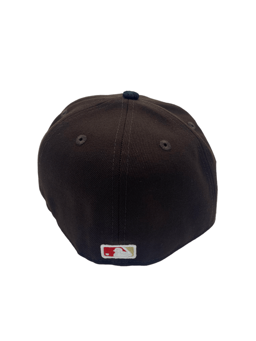St. Louis Cardinals New Era Brown Custom Corduroy Brim Side Patch 59FIFTY Fitted Hat