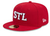New Era Fitted Hat St. Louis Cardinals New Era Red 2024 City Connect 59FIFTY Fitted Hat
