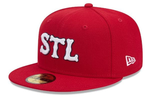 New Era Fitted Hat St. Louis Cardinals New Era Red 2024 City Connect 59FIFTY Fitted Hat