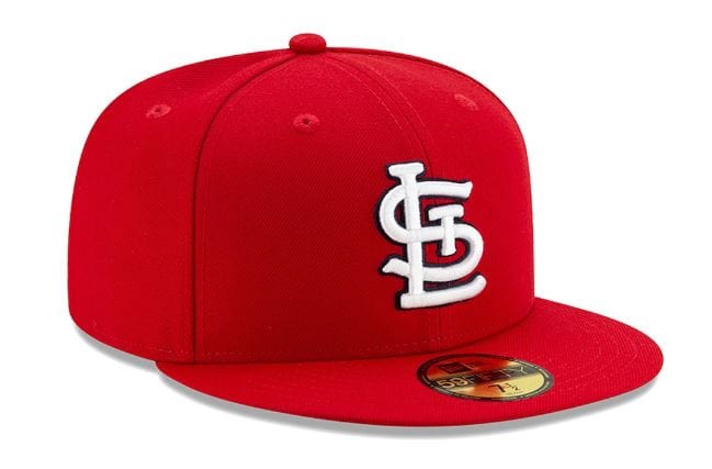 New Era Fitted Hat St. Louis Cardinals New Era Red On-Field Authentic Collection 59FIFTY Fitted Hat