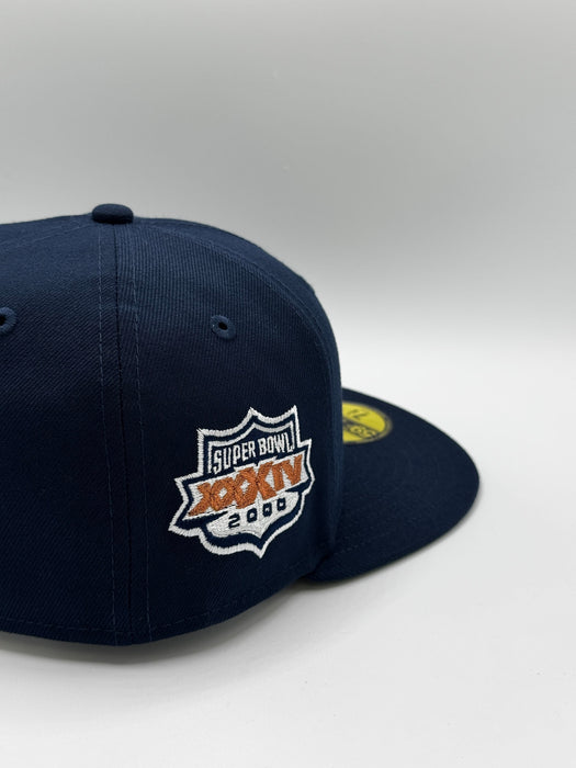 New Era Fitted Hat St Louis Rams Greatest Show On Turf Custom 59FIFTY Fitted Hat