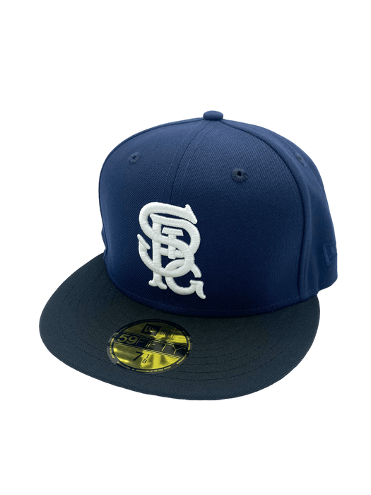 New Era Fitted Hat St. Paul Gophers New Era Navy/Black Custom 59FIFTY Fitted Hat - Men's