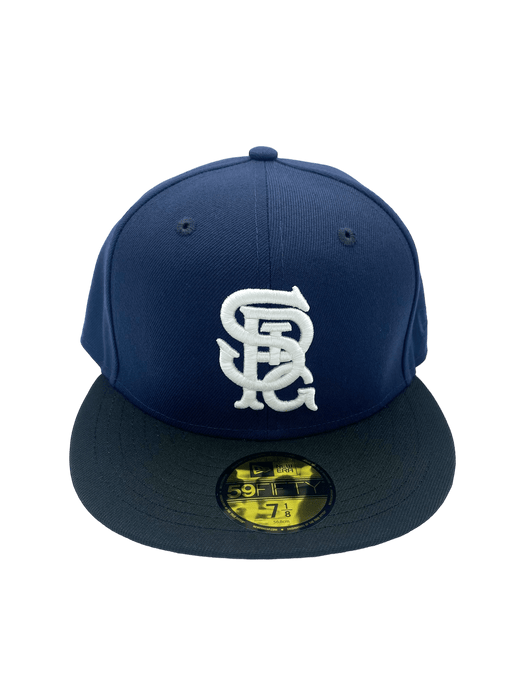 New Era Fitted Hat St. Paul Gophers New Era Navy/Black Custom 59FIFTY Fitted Hat - Men's