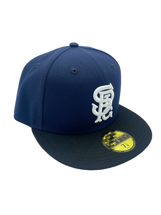 New Era Fitted Hat St. Paul Gophers New Era Navy/Black Custom 59FIFTY Fitted Hat - Men's