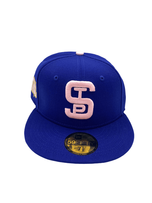 New Era Fitted Hat St. Paul Saints New Era Blue Pinky Custom 59FIFTY Fitted Hat - Men's