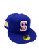 New Era Fitted Hat St. Paul Saints New Era Blue Pinky Custom 59FIFTY Fitted Hat - Men's