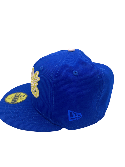 New Era Fitted Hat St. Paul Saints New Era Blue Script Pinky Custom 59FIFTY Fitted Hat - Men's