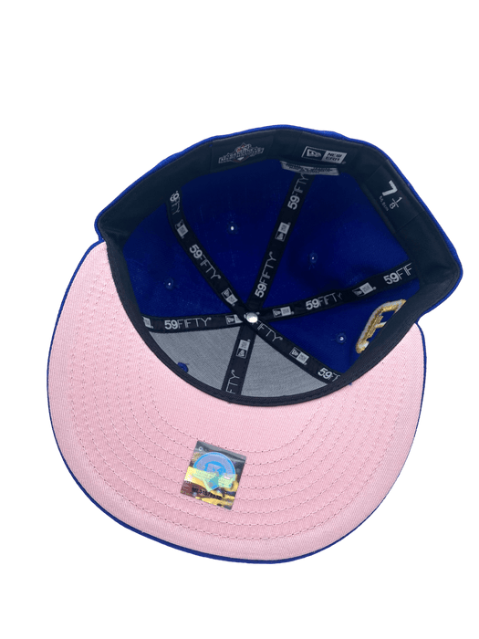 New Era Fitted Hat St. Paul Saints New Era Blue Script Pinky Custom 59FIFTY Fitted Hat - Men's