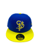St. Paul Saints New Era Blue/Yellow Custom 59FIFTY Fitted Hat - Men's