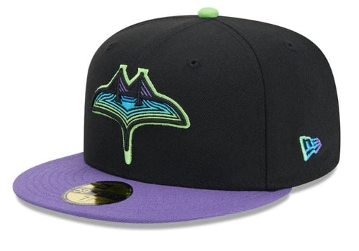 Tampa Bay Rays New Era Black/Navy 2024 City Connect 59FIFTY Fitted Hat