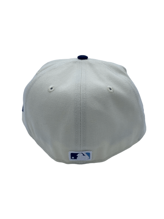 Tampa Bay Rays New Era Off White Retro Side Patch 59FIFTY Fitted Hat