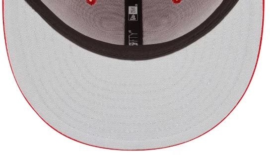 New Era 59Fifty Texas Rangers City Connect Patch Spur Hat - Navy, Red