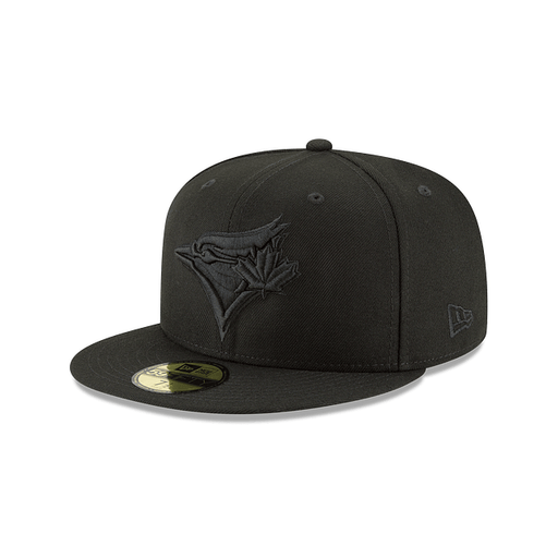 Toronto Blue Jays New Era Black/Black Basic 59FIFTY Fitted Hat
