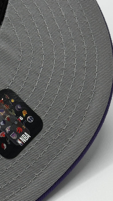 New Era Fitted Hat Toronto Raptors New Era Black "Vinsanity" Custom 59FIFTY Fitted Hat - Men's