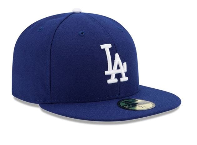 New Era Fitted Hat Youth Los Angeles Dodgers New Era On Field 59FIFTY Fitted Hat