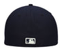 New Era Fitted Hat Youth Minnesota Twins New Era Navy Alternate On Field 59FIFTY Fitted Hat