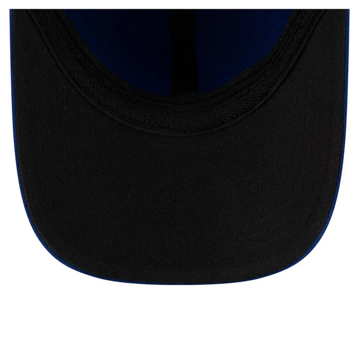 New Era Flex Fit Hat Adult Chicago Cubs New Era Blue Player Replica 39THIRTY M-Crown Flex Hat - Men's