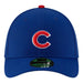 New Era Flex Fit Hat Adult Chicago Cubs New Era Blue Player Replica 39THIRTY M-Crown Flex Hat - Men's